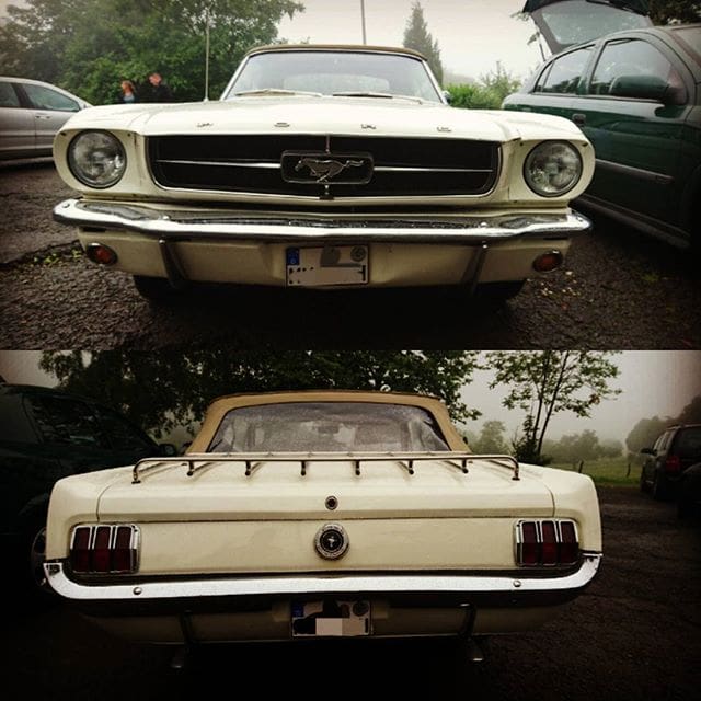  #Ford #mustang als Hochzeitsauto. Sehr coole Idee. Der Sound ist einmalig!