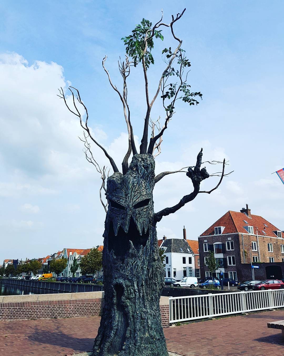 Mittelfinger in Middelburg