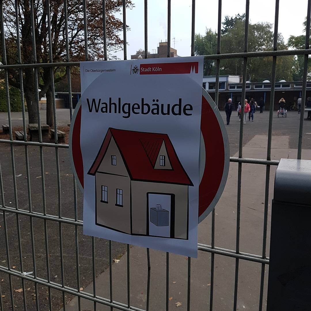 Egal wie unorganisiert gerade alles ist, aber eins musste sein